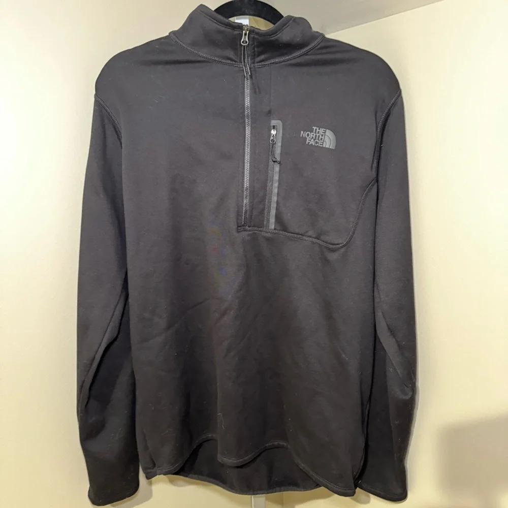 THE NORTH FACE‎ CANYONLANDS 1/2 ZIP - MEN'S Large Black